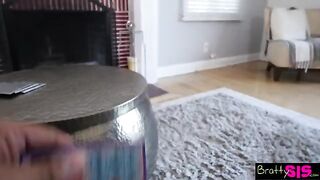 Gina Valentina does the lap dance for her stepbrother
