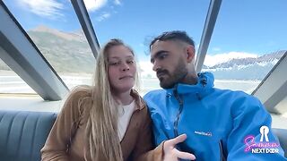 A guy with a cock rock hard woke up our petite babe. Passion