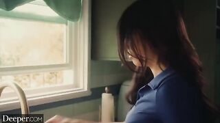 A college student seduces her tutor in a steamy DEEPER scene