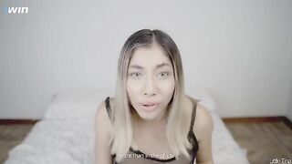 A hot Latina chick with an amazing ass gets a friend's cock in her mouth