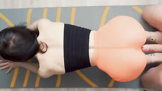 Oiled and smash my fit ass. Lana Anal - 100% oiled sex