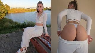 Dating app does wonders - Hottie gave on the first date and sucked like a goddess