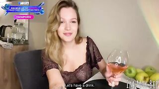 A romantic evening with a stunning e-girl, brought to life through ASMR girlfriend roleplay