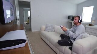 A guy hired a painter for his house while his cheating wife was gaming