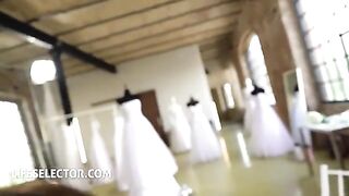 First time sex with big tits bride Liya Silver