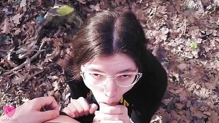 The best blowjob moments with a passionate and cute amateur model, webtolove