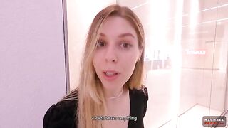 A thief tried to steal from a shop, but was caught and fucked in the mall toilet
