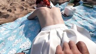 Beach kebabs and sex with a rural couple - passionate and raw