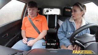 The worst student in the driving school, but a great cheater