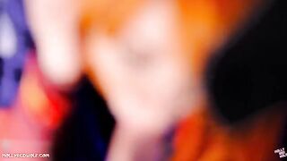 Asuka Langley from Evangelion gets her pussy full of sperm