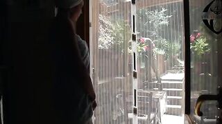 The gardener got fucked by the homeowner in a steamy session