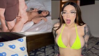 The stepson fucks his stepmom with an ASMR erotic twist