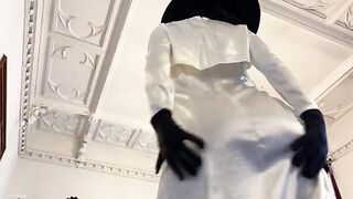 The tall and busty Lady Dimitrescu gets her pussy railed