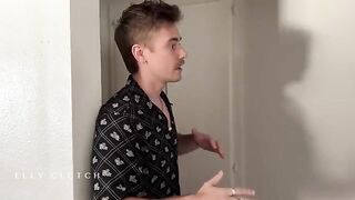 Two guys fucked two girlfriends on the bed, an intense scene