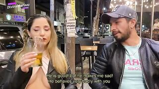 Divina cheats on her CUCKOLD boyfriend with a stranger on their anniversary