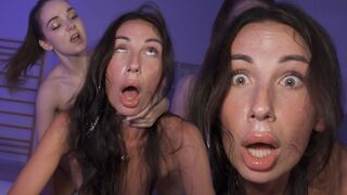 Submissive bimbo teen gets her brains fucked out hard