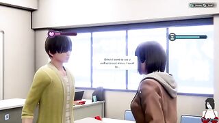 3D Hentai School Girl Yuna Room Girl All Sex Scenes Part2