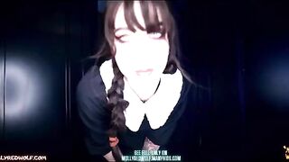 Xavier fucks Wednesday Addams with his huge dick