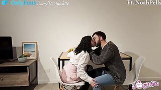We studied together and ended up fucking, featuring Noah Pells' impressive big ass Latina charm