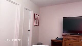 The best way to relax with a girl’s mom - sharing bed