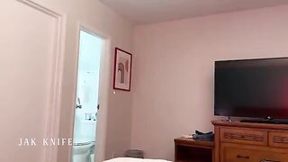 The best way to relax with a girl’s mom - sharing bed