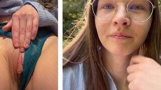Outdoor and public teen squirting compilation video