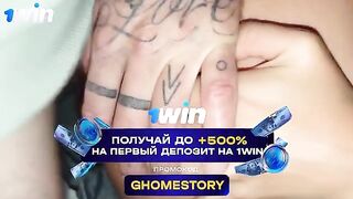 The ANAL Game. Halloween special with a hot, tattooed young woman