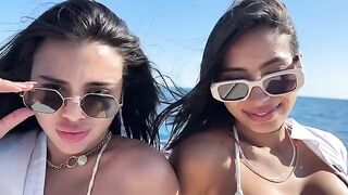 We seduced a boat captain to get his delicious cum, a thrilling outdoor escapade