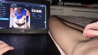 Pervert guy caught watching step sis OnlyFans, forced to keep secret and get intimate