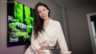 A cunning client deceived the masseuse and fucked her pussy