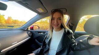 I helped a girl who was lost, and things got steamy in the car!