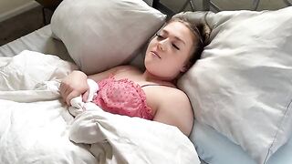 The cute girl skipped classes and had sex with her stepdad
