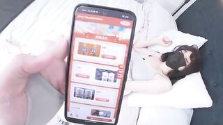 My big tits Chinese girl got caught masturbating and I just fucked her to squirt