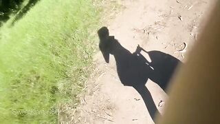 I got fucked in the middle of the forest by a hot guy -