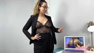 The angry wife caught you watching porn and now she's taking revenge