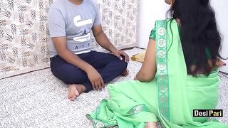 Desi Pari got fucked by her devar before marrying, with spicy Hindi audio