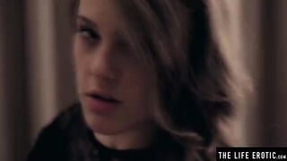 The girl with huge natural boobs makes milk flow