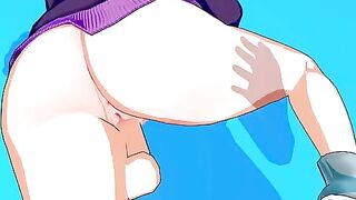 Maki Zenin gets fucked hard in this intense hentai scene