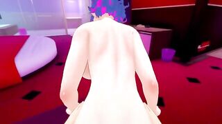 Lady Nagant fucks a huge cock with incredible intensity in this MHA hentai!