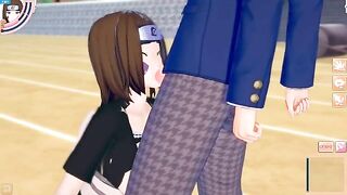 You can fuck big tits Naruto Rin Nohara with a 3DCG erotic anime video
