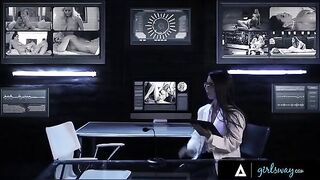 Girlsway Hosts a Squirting Competition Between Adriana Chechik and Alexis Fawx