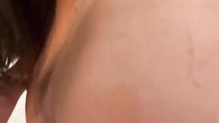 Brunette girl fucked in the kitchen by her stepbrother and he came inside - PPRNO