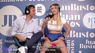 The hottest Latina blondies are interviewed on Juan Bustos’ podcast