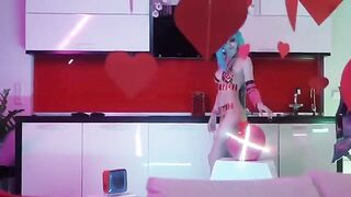Valentine edition: Jinx - ONLY ANAL Sia Siberia, featuring intense cosplay and toy play