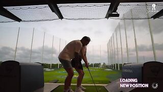 A night date turns into a hard sex session after golf
