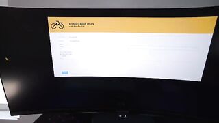 Scorching bike tour with a hot petite brunette guide