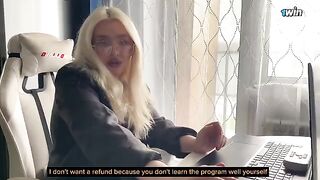 The tutor called the girl to clarify some matters