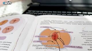 Stepmom explained to her stepson the structure of the female genitals, it was awkward