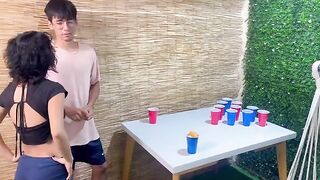 A game between stepbrothers turned into a hot intimate encounter with a steamy finish