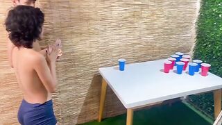 A game between stepbrothers turned into a hot intimate encounter with a steamy finish